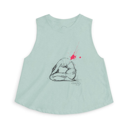 Yoga Crop Top – yogagal Ruhe im Chaos