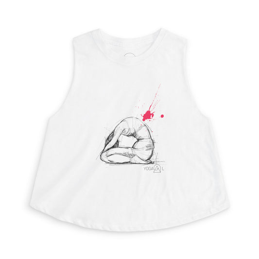 Yoga Crop Top – yogagal Ruhe im Chaos