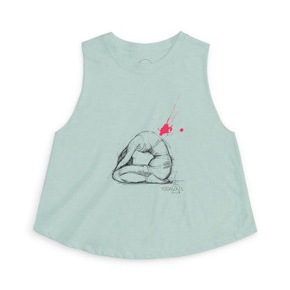 Yoga Crop Top – yogagal Ruhe im Chaos