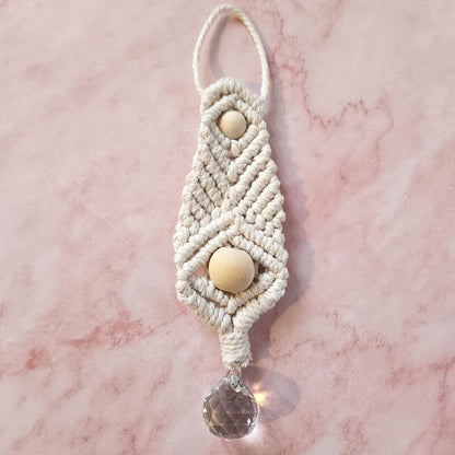 Makramee Lichtfänger Prisma