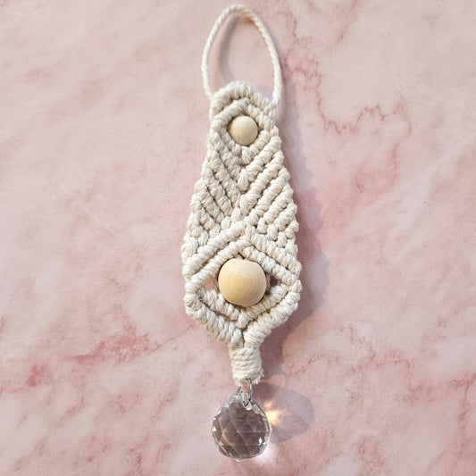 Makramee Lichtfänger Prisma