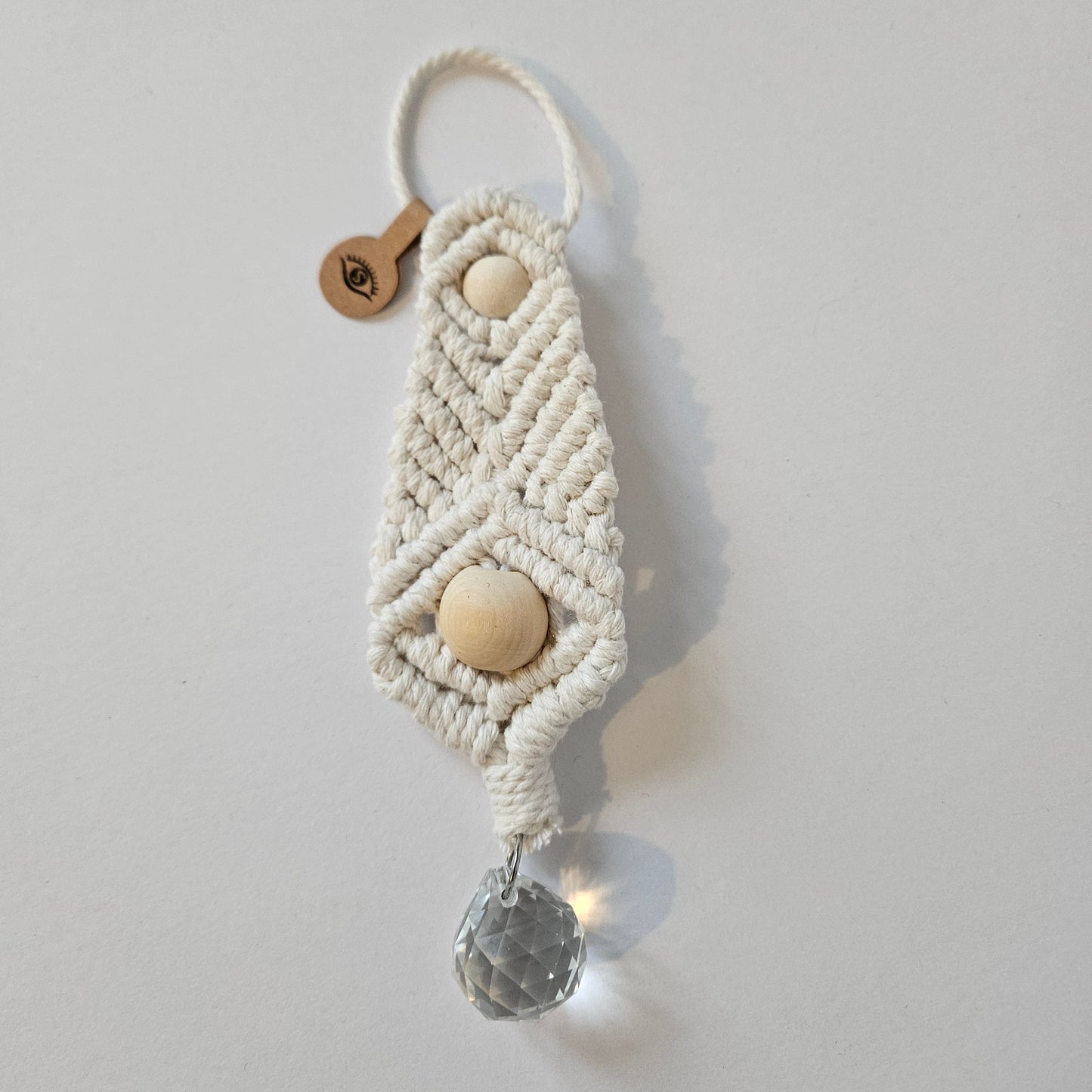 Makramee Lichtfänger Prisma