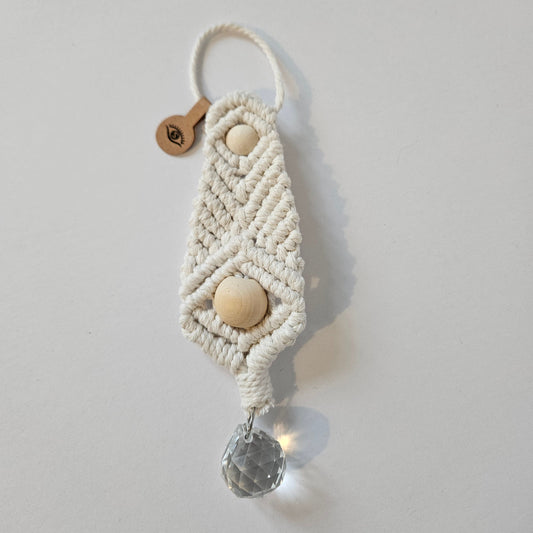 Makramee Lichtfänger Prisma