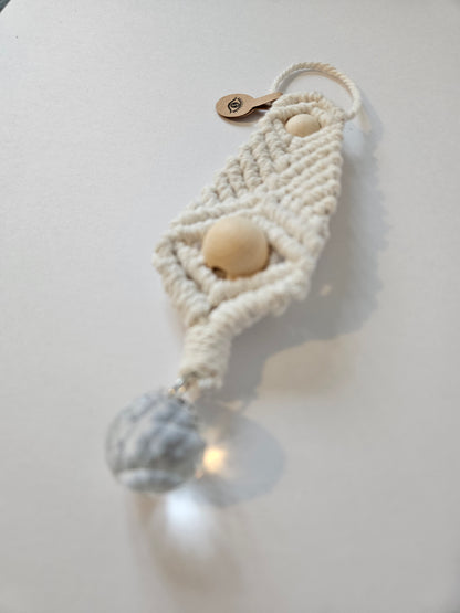 Makramee Lichtfänger Prisma