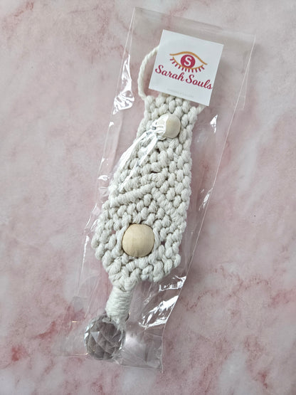 Makramee Lichtfänger Prisma