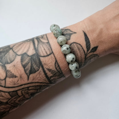 Armband Natural Flow – Achat & Jade Amazonit